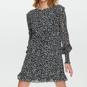 NWT Aritzia Black Floral Gimlet Dress